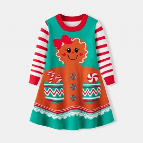 Girls' Knitted Dress
