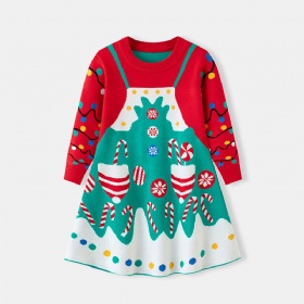Girls' Knitted Dress