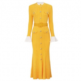 Women's Knitted Long Dress